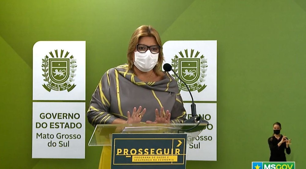 Secretária estadual adjunta de Saúde de MS, Christine Maymone — Foto: Redes Sociais/Reprodução