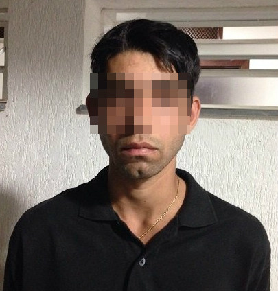 Gabriel Bernardo, procurado por roubo, foi preso pela PM em Araçatuba ( Ata News )