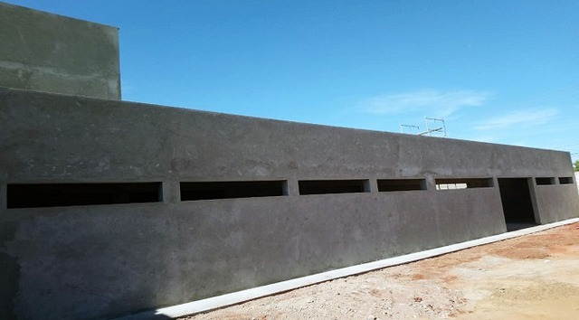 Construção de uma nova área para promoção do desenvolvimento de recursos humanos hospitalar. Foto: Divulgação/AGEPEN.