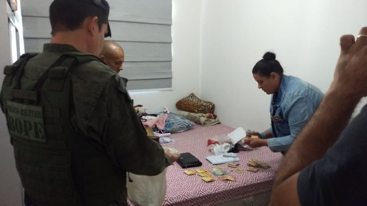 Operação foi deflagrada pelo  Batalhão Especial de Operações Policiais (BOPE) e pelo Grupo de Atuação Especial de Combate ao Crime Organizado (Gaeco).  Foto: Assessoria BOPE/GAECO.