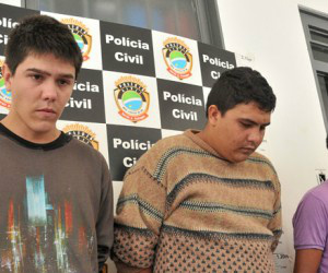 Os acusados foram apresentados nesta quinta-feira (Foto: Valdenir Rezende/Correio do Estado)