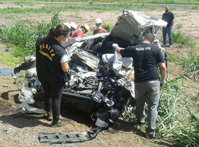 Acidente aconteceu na BR-163 em Sonora (Foto: Sidney Assis/Coxim Agora)