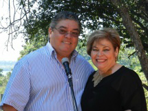 Casal de empresários Romeu e Toninha