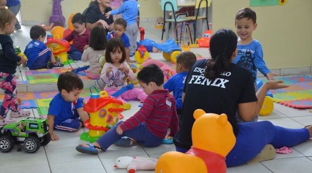 Alunos da Rede Municipal de Ensino (REME) de Três Lagoas. Foto: Assessoria da Prefeitura de Três Lagoas.