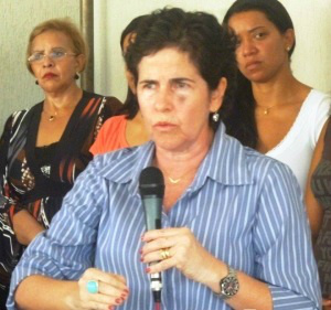 Prefeita Márcia Moura em foto de arquivo