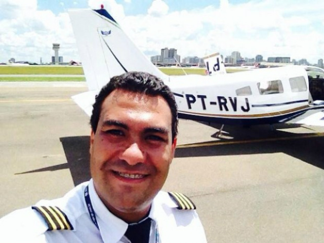 FAB faz resgate do corpo do piloto que estava em avião que desapareceu no Pantanal (Reprodução/Facebook)