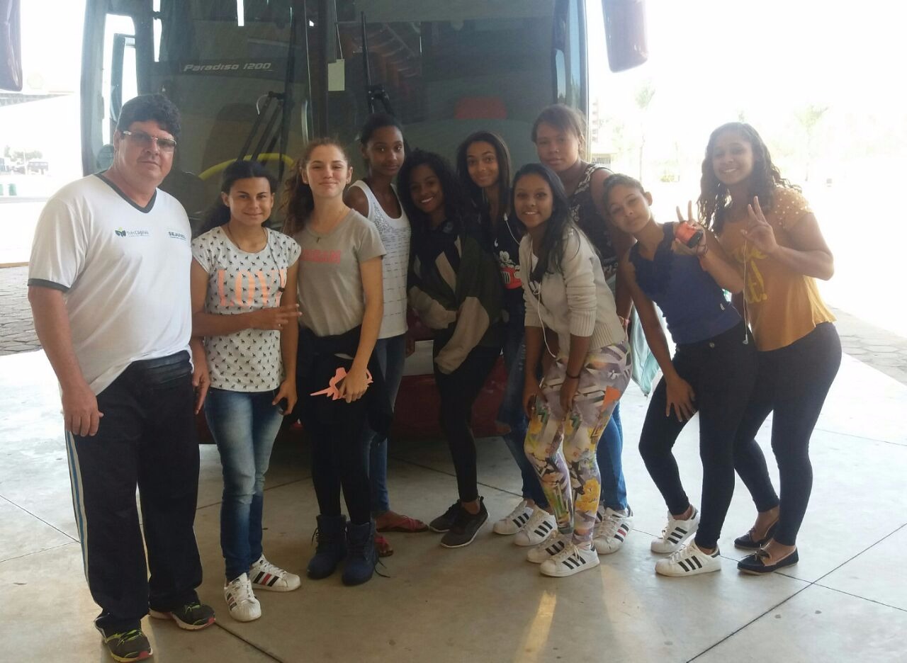 Equipe três-lagoense pronta para participar de competições em Campo Grande. (Foto: Divulgação Whatsapp)