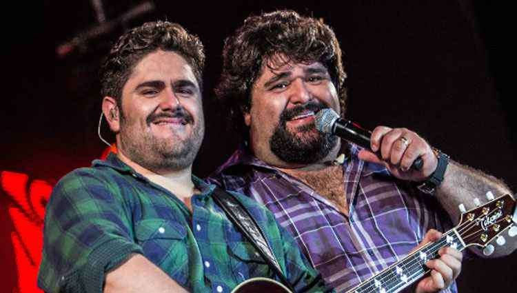 A dupla César Menotti e Fabiano. Foto: Reprodução