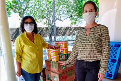 Entidades Assistenciais recebem doação de alimentos da Secretária de Assistência Social de Três Lagoas. Foto: Assessoria de comunicação da Prefeitura de Três Lagoas