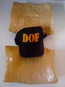 haxixe transportado pela adolescente