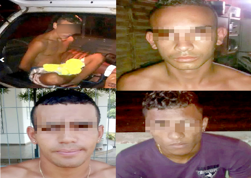 Suspeitos de participação no crime