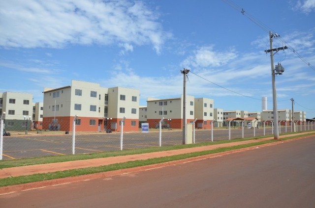 Condomínio na região do Novo Oeste II (Orestinho). Foto: Assessoria da Prefeitura Três Lagoas.