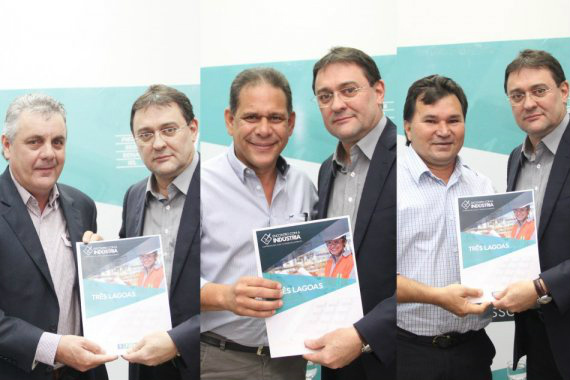 O presidente da Fiems reforça que o setor empresarial local também está alinhado no sentido de fazer com que a produção de Três Lagoas avance. Foto: Reprodução