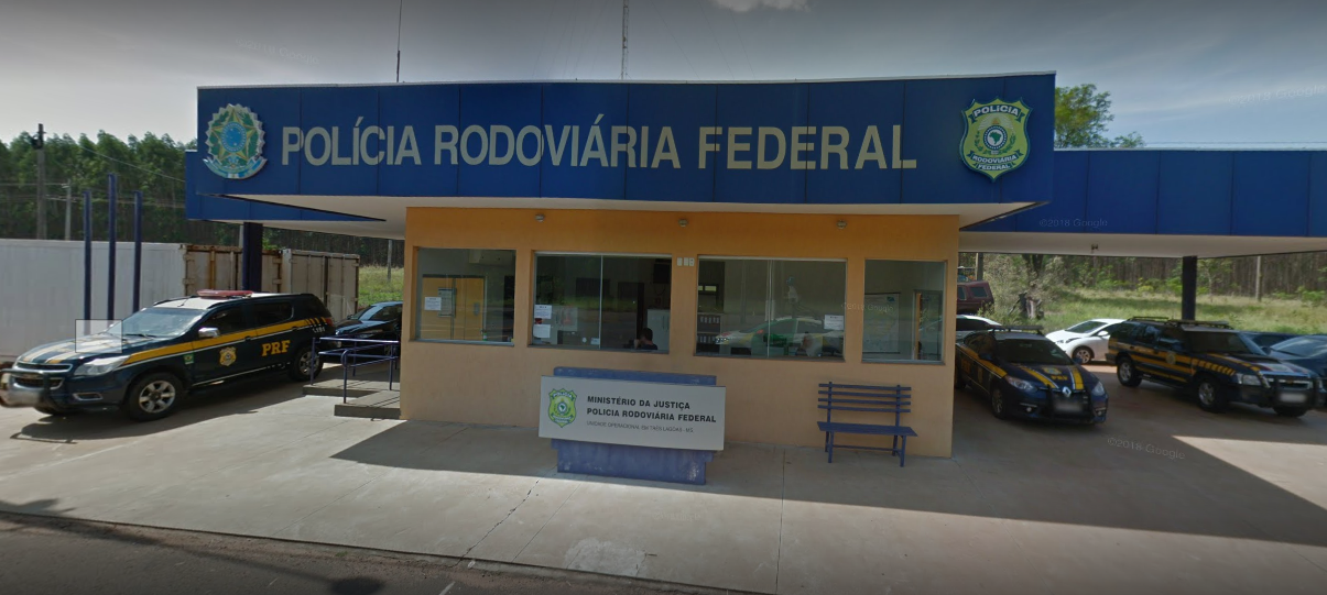 Posto da Polícia Rodoviária Federal de Três Lagoas (MS). Foto: Google Maps