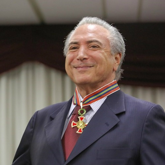 Michel Temer recebe colar do mérito judiciário - Foto: Anderson Riedel/VPR