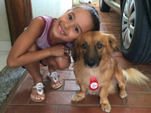 Sophia e Bethoven, o cachorro aventureiro