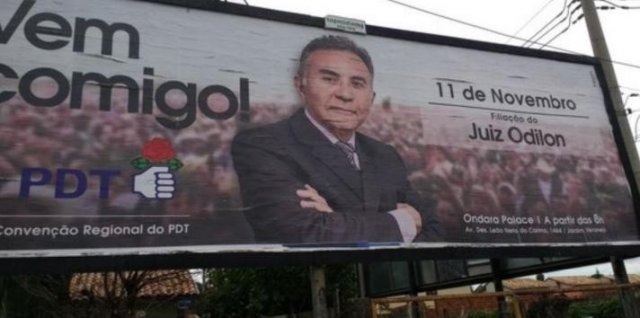 Odilon estampou 30 outdoors espalhados por Campo Grande e interior. (Foto: Divulgação/MPF)