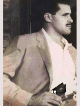 Veículo usado por camisa de couro