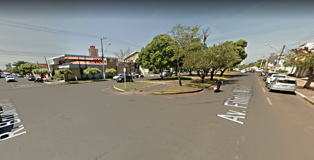 Cruzamento da avenida Filinto Müller com a rua Bruno Garcia. Foto: Divulgação/Google Maps