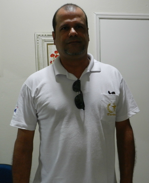 João Marcelo Dantas Coordenador do curso de farmácia.O coordenador é um dos organizadores do evento