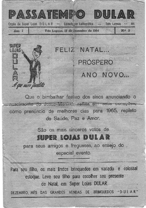 Capa da primeira edição em 13.12.1964