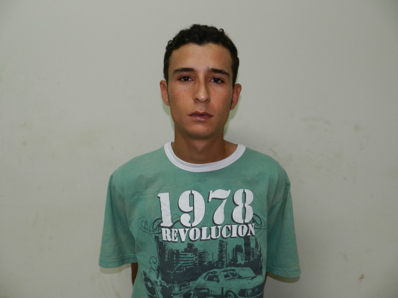 Weric Fernando Ortiz, 22 anos, estava com mandado de prisão em aberto desde o mês de janeiro deste ano.Foto: Rádio Caçula