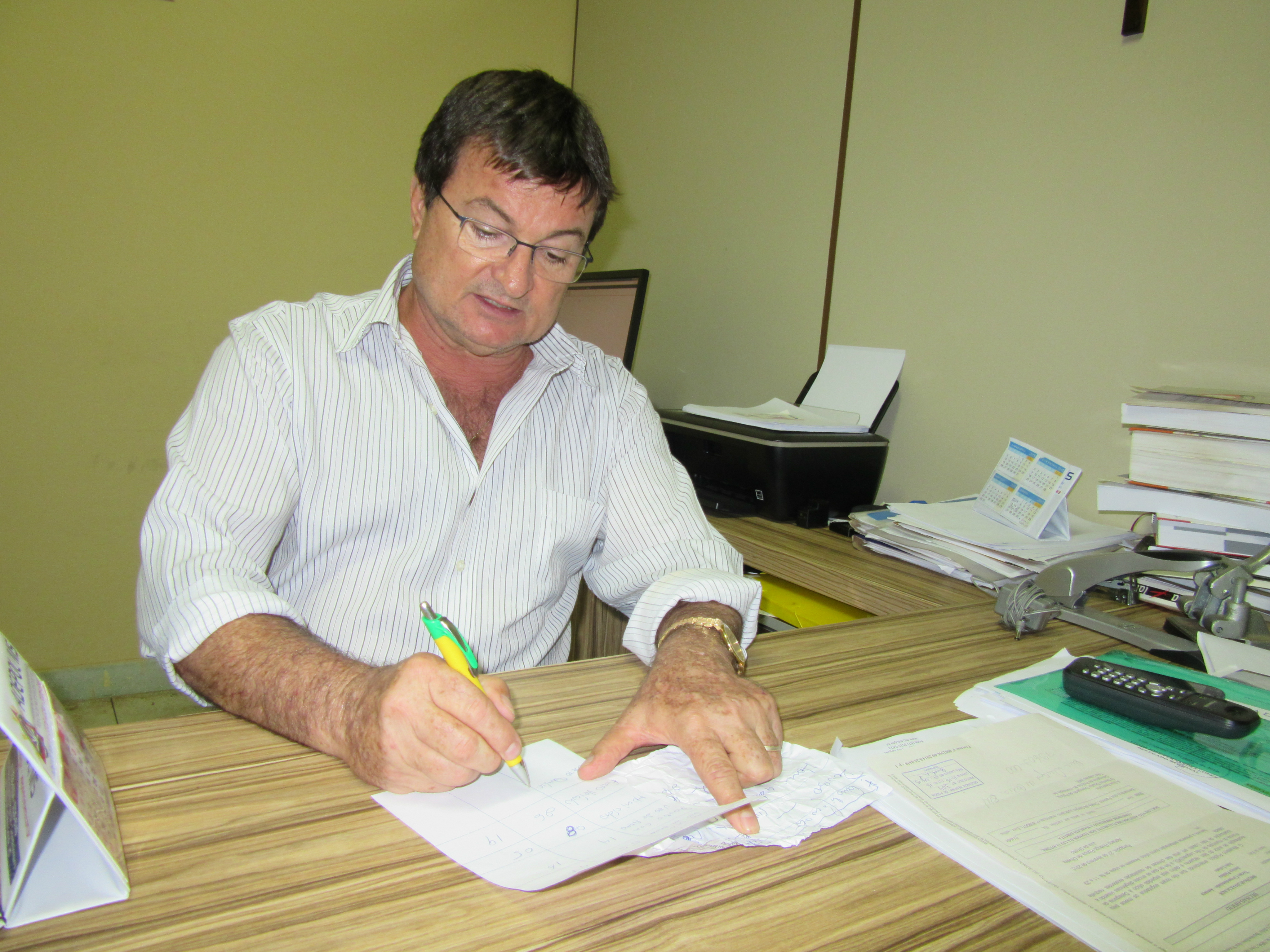 De acordo com o delegado reginal de Três Lagoas (MS), a criminalidade diminuiu no comparativo 2014/2015. Foto: Rádio Caçula.