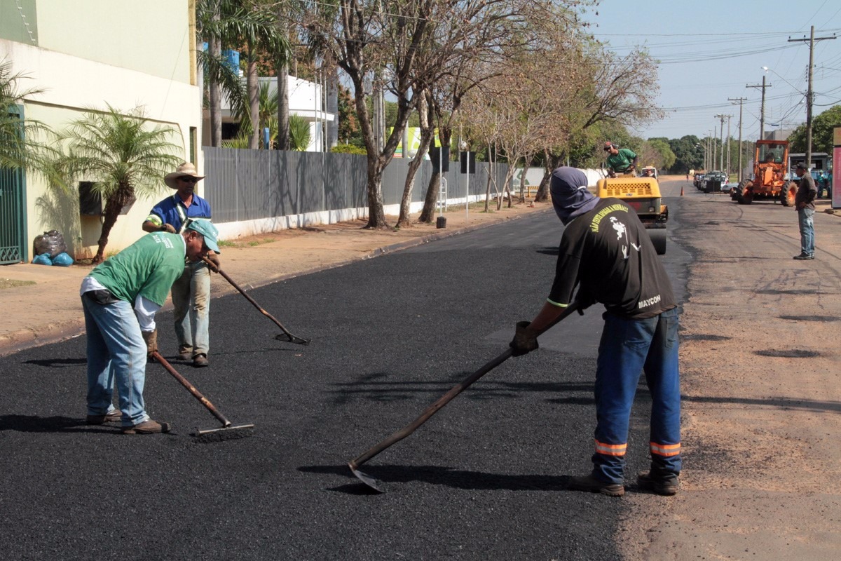 Obra utilizou material, maquinário e equipe do município. Foto: Assessoria de Imprensa)