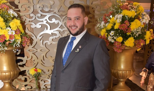 Luiz Guilherme Barreto Queiroz presidente do Rotary Club Três Lagoas Cidade das Águas gestão 2019/2020. Foto: Rotary Cidade das Águas.