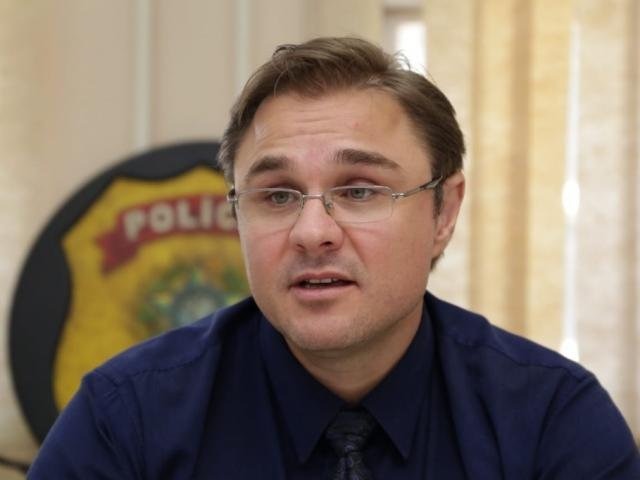 Delegado Cleo Mazzoti assumiu Superintendência da PF em MS em janeiro (Foto: Kisie Ainoã)