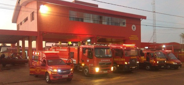 Quartel do 5º Grupamento de Bombeiros Militar de Três Lagoas. Foto: 5º GBM