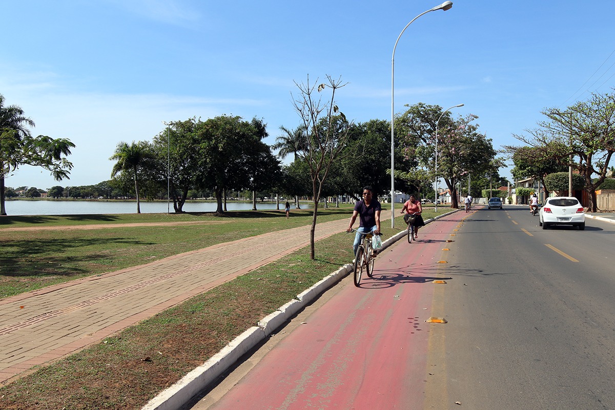 Ciclistas também passarão por blitz educativa na Lagoa Maior. Foto: Prefeitura Municipal de Três Lagoas.