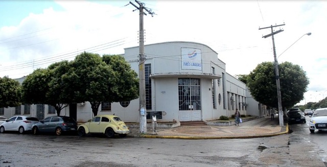 Antiga sede da Prefeitura de Três Lagoas. Foto: Reprodução.