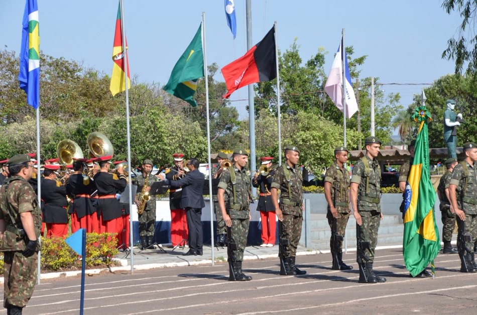 Na ocasião, também foram apresentados os novos promovidos da 3ª BIA AAAe. (Foto: Assessoria de Imprensa)