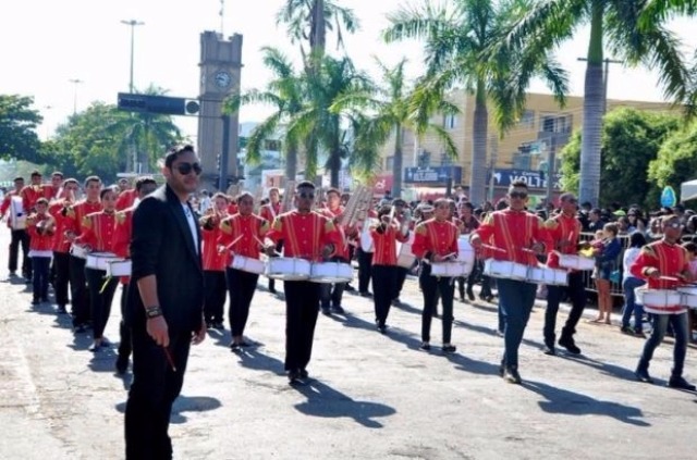 Banda Spartan de Percussão regida pelo maestro Eliseu Garcia, foi criada em abril de 2016. (Foto: Assessoria de Imprensa)