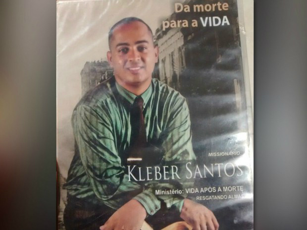 Missionário tem até DVD contando a própria história (Foto: Divulgação/ Batalhão de Choque da Polícia Militar)