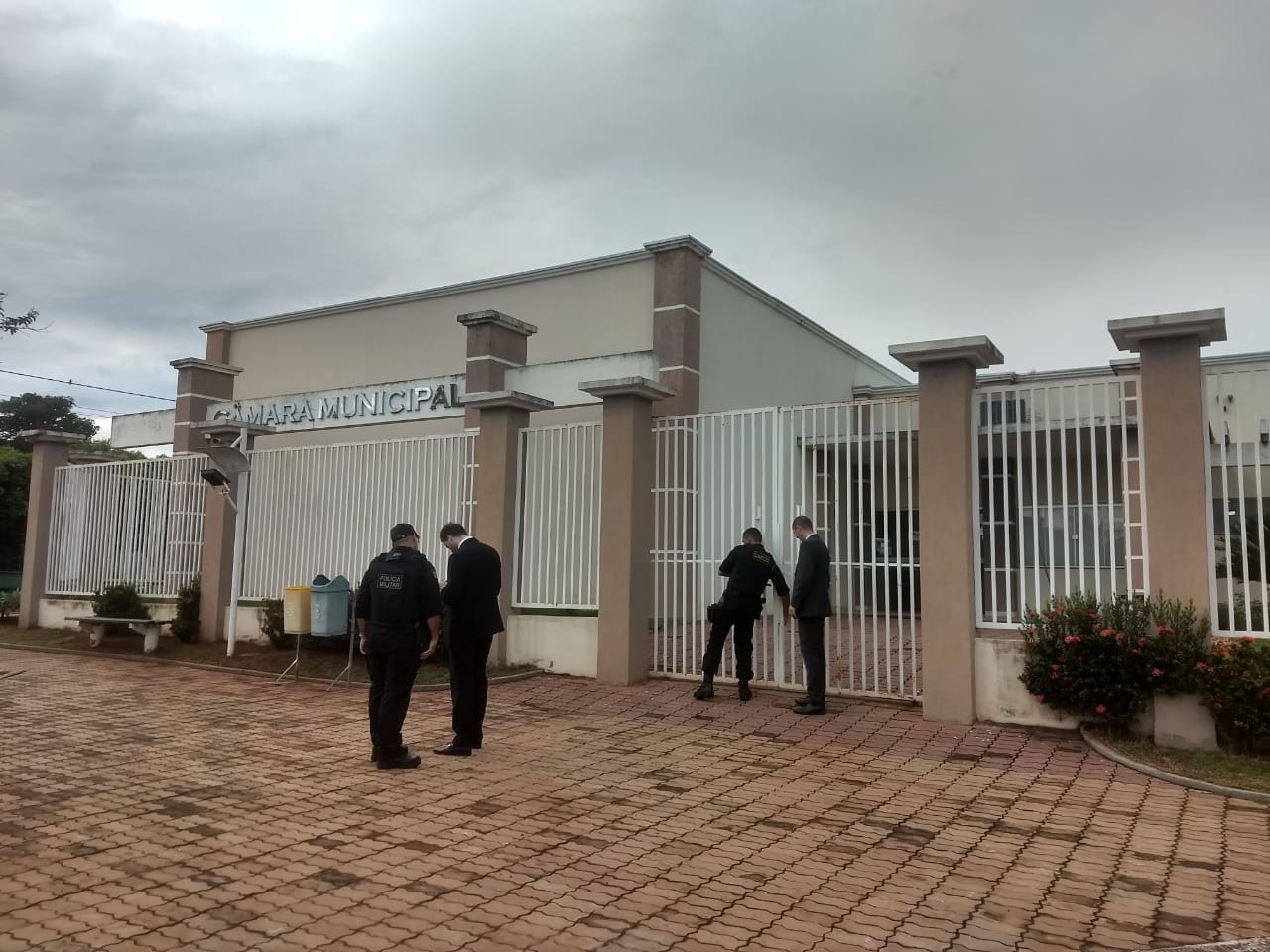 Gaeco na Câmara Municipal de Brasilândia - Foto: Divulgação