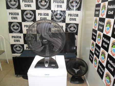 Produtos de furto eram negociados com comerciantes de Três Lagoas (MS). Foto: Polícia Civil.