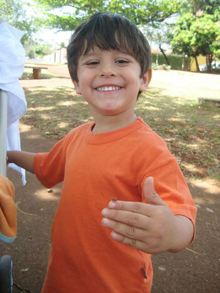 O menino Joaquim Ponte Marques, 3, que estava desaparecido desde a última terça-feira (5) em Ribeirão Preto (SP)