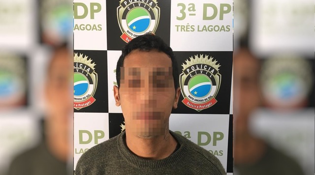 Autor dos furtos realizados no bairro santa Terezinha, Vila Alegra e Bairro São João. Foto: 3º DP Três Lagoas.