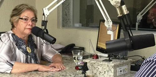 Radialista Toninha Campos