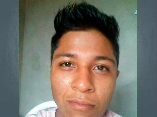 Áureo Brunetti Arantes de Souza, 20 anos, vítima fatal de acidente 