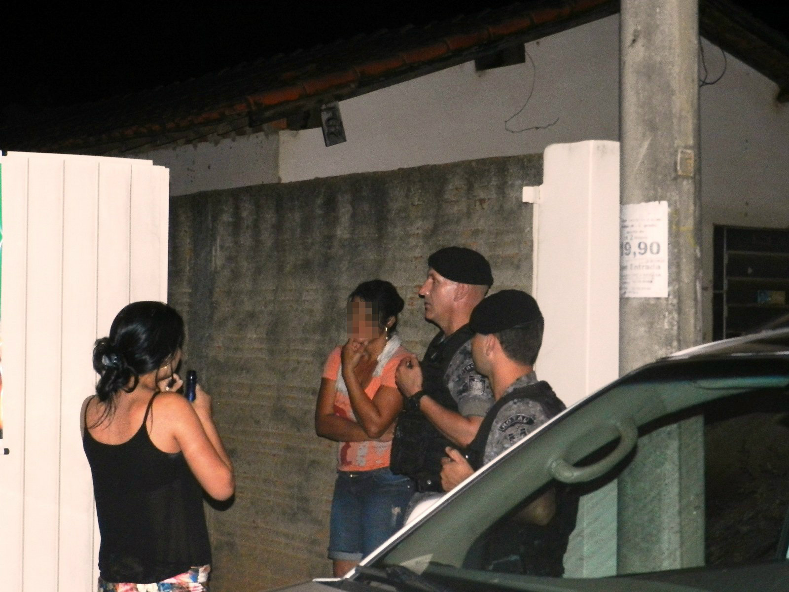 Os autores ainda não foram encontrados (Foto Rádio Caçula)