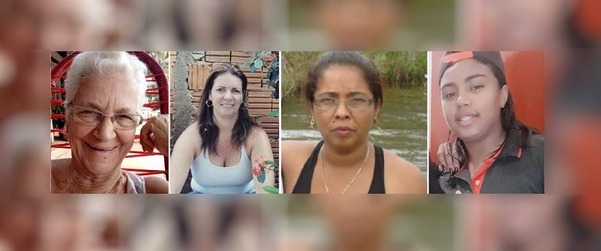 Vítimas que morreram no acidente na MS-395, entre Bataguassu e Brasilândia, no dia 29 de junho - Foto: Redes sociais