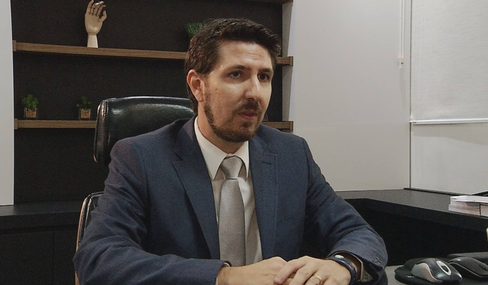 Juiz do caso, Vinicius Castrequini Bufulin, de Fernandópolis (SP) — Foto: Reprodução/TV TEM