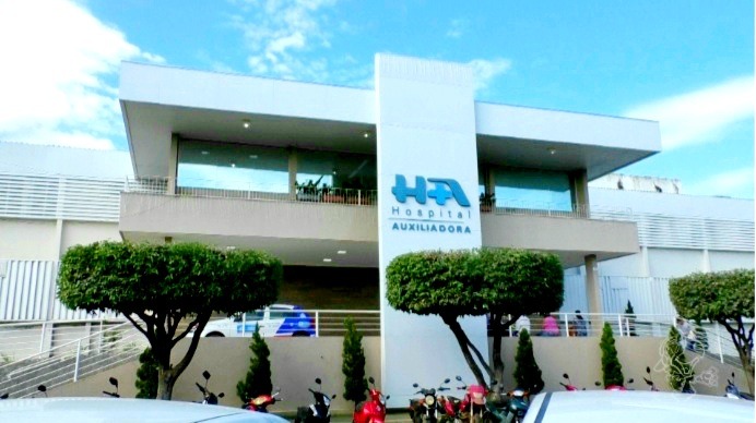 Diversas instituições fizeram a doação de insumos e outros itens ao Hospital Auxiliadora. Foto: Rádio Caçula