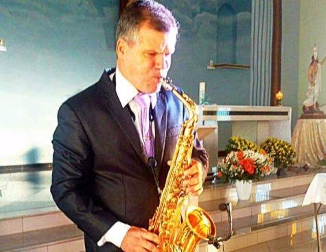 Luiz Alberto de Oliveira, saxofonista e maestro.