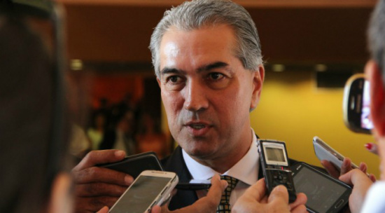 Governador Reinaldo Azambuja. Foto: Chico Ribeiro.