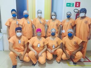 Diversas instituições fizeram a doação de insumos e outros itens ao Hospital Auxiliadora. Foto: Assessoria de Comunicação HA