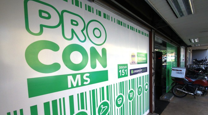 Sede do Procon-MS (Foto: Edemir Rodrigues, Divulgação)